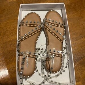 Madden Girl Fiona Clear Sandals. #maddengirl #stevemadden #sandals